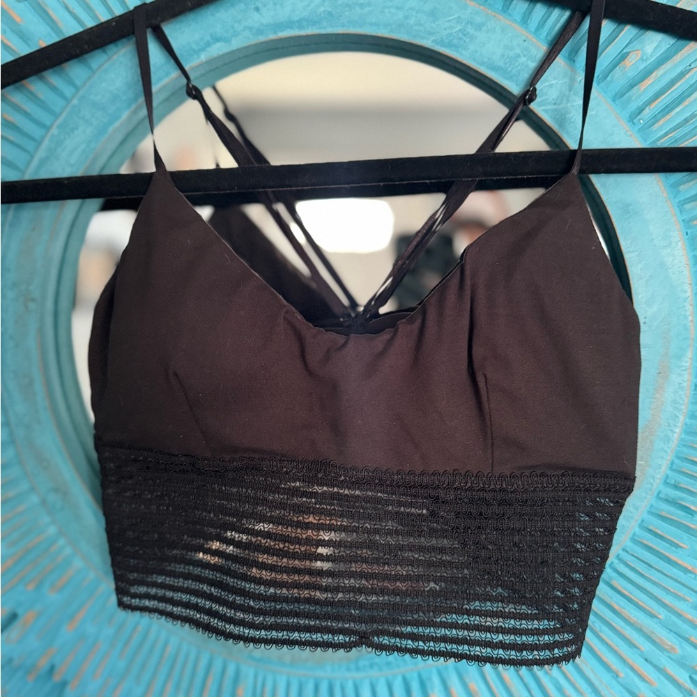 Cute Booty Lounge Black Sports Bra Intimates & Sleepwear